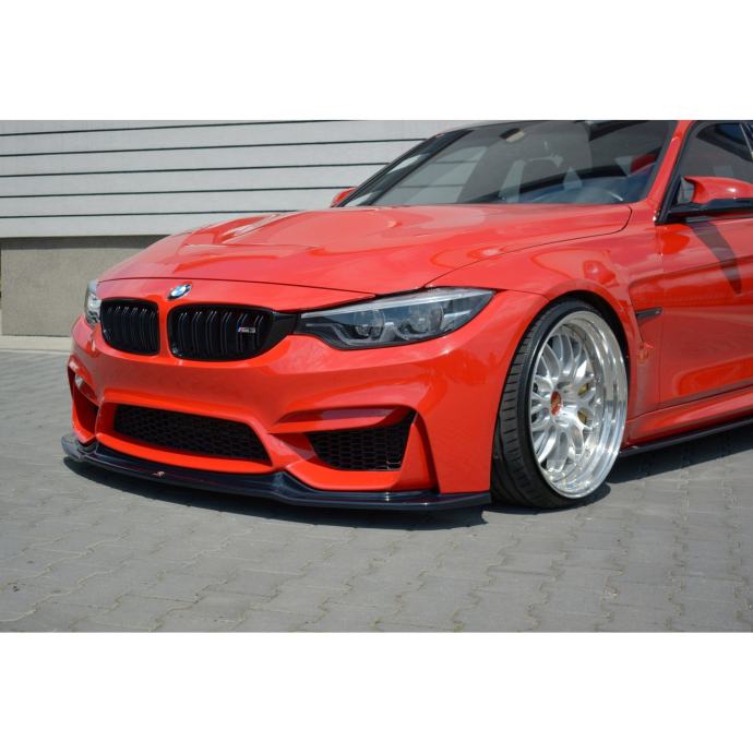 Bmw 3 2014 M3 F80 Prednji Spojler Lip Ralica Carbon Look
