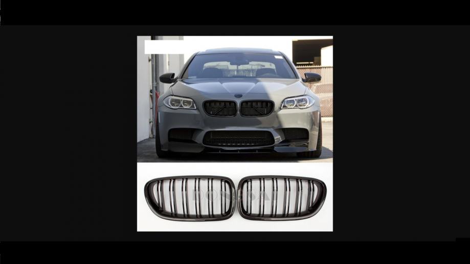 BMW 5 F10 F11 od 10 maska bubrezi gril M5 SPORT Carbon
