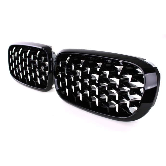 Bmw X5 F15 X6 F16 Piano Crna Diamond Exclusive Maska Grill