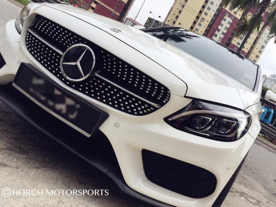 Mercedes C Klasa W205 Diamond Grill