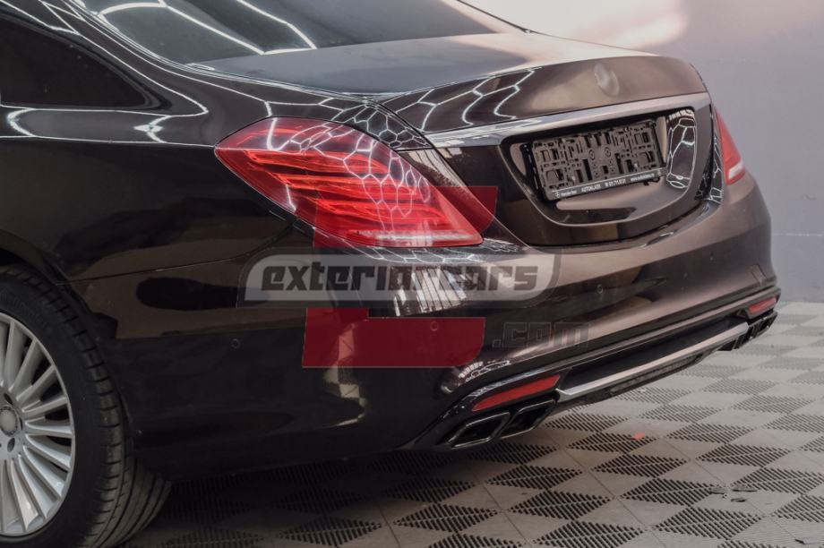 BodyKit Für Mercedes S-Klasse W222 Facelift 13-06.17 Stoßstange Auspuff