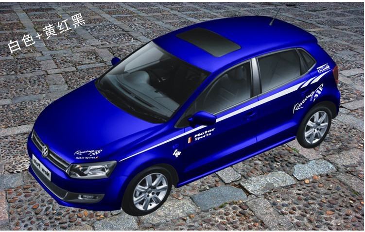 NALJEPNICA ZA AUTO VW EVIL RABBIT I RACING.... za sve marke vozila