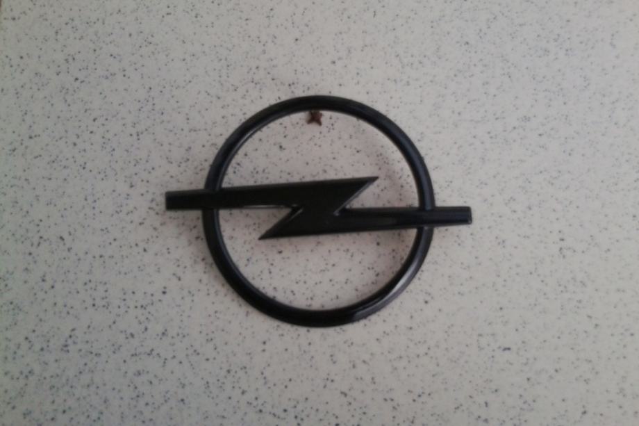Znak Opel zadnji crni