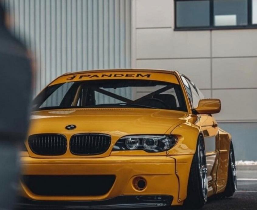 Pandem Widebody kit BMW E46 Coupe Facelift