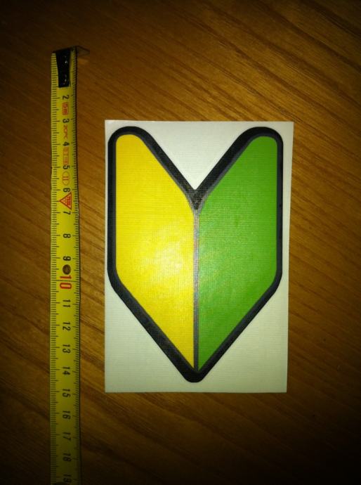 2x) Adesivo Cellulare Filippino Soshinoya Wakaba Badge JDM Filippine - Foto 7