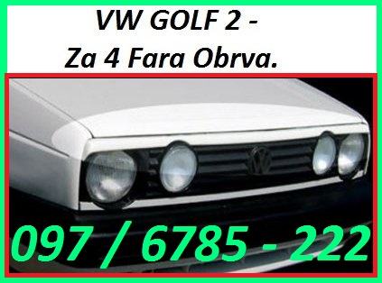 VW GOLF 2 ( MK2 ) - Za četri fara obrva - NOVO !!