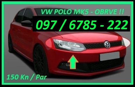 VW POLO MK5 - OBRVE - NOVO !!