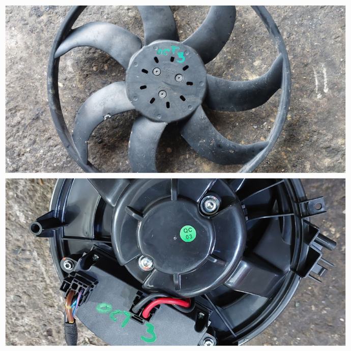ventilator škoda octavia 3
