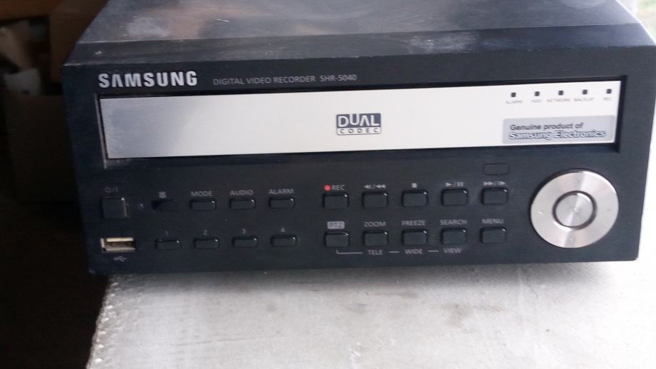 Video Recorder snimač digitalni SAMSUNG SHR5040 USB, 4 kanala, itd...