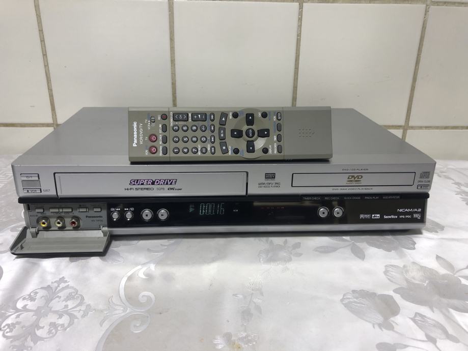 Panasonic NV-SD200 VHS-spelare med tillbehör oc.. | Köp på
