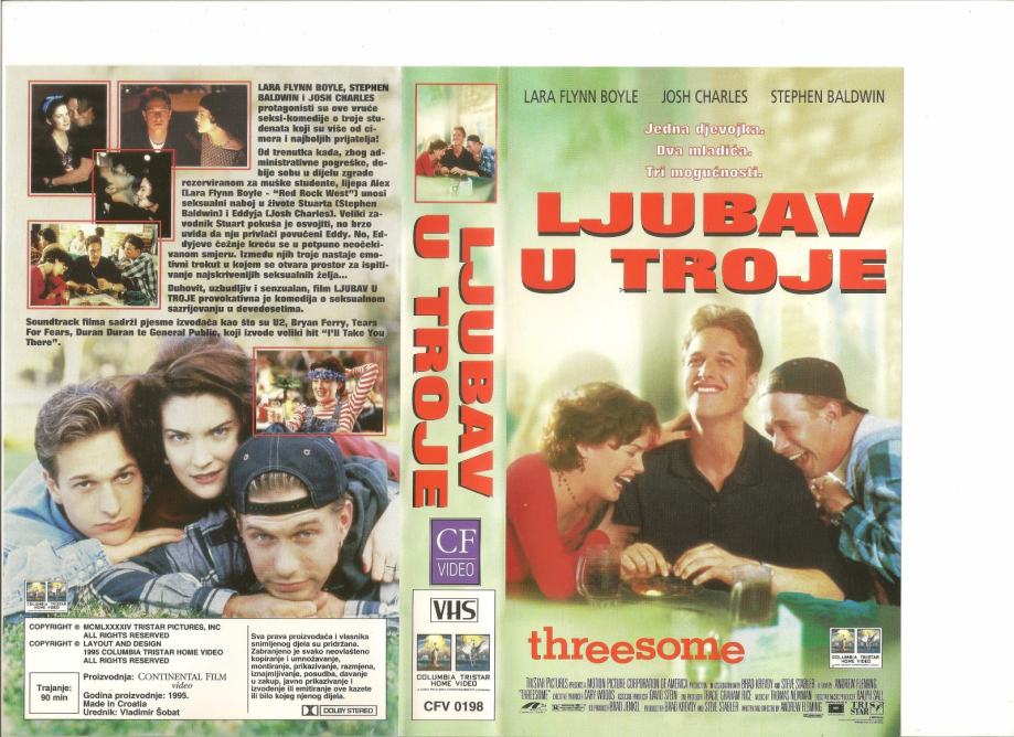 FILM - LJUBAV U TROJE - VHS