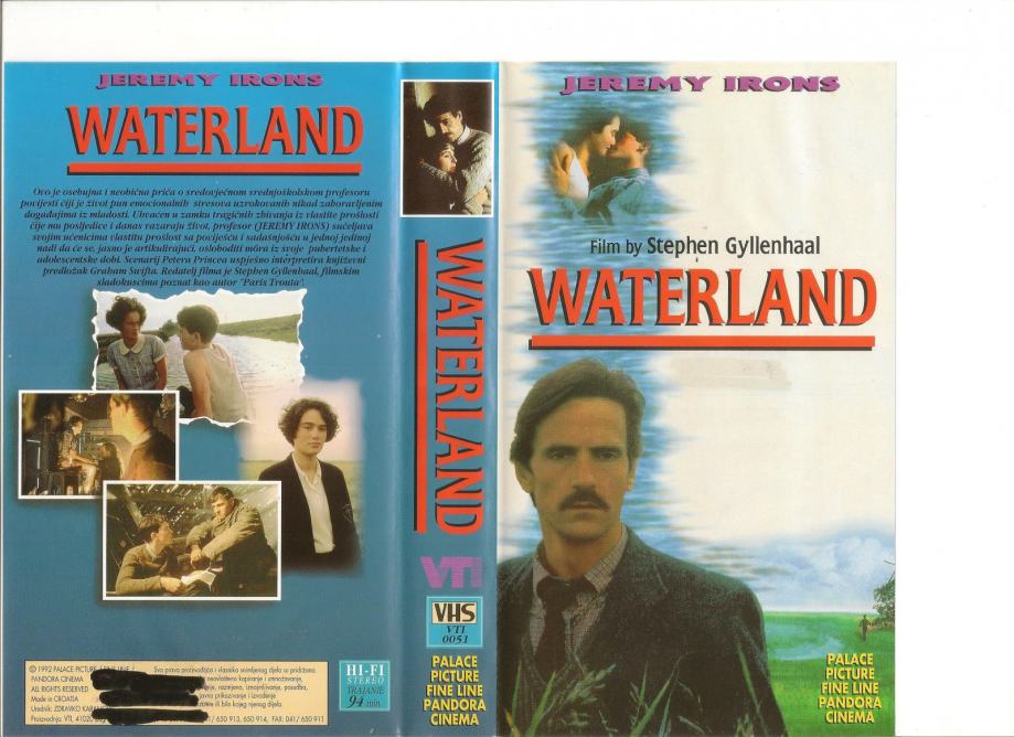 FILM - WATERLAND - VHS