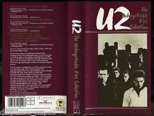 U2 - The Unforgettable Fire Collection (VHS video kazeta)