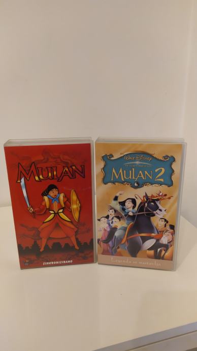 Vhs Mulan 1 i 2