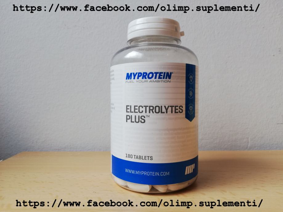 Myprotein Elektroliti Plus 180 tableta - 70kn