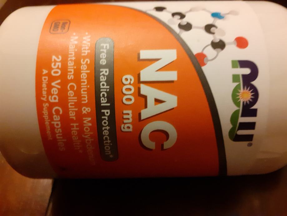 NAC N-Acetyl Cysteine 600 mg  250 kapsula NOVO
