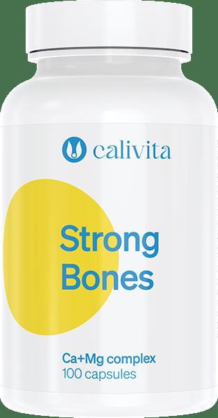 Strong Bones 250 kaps. Kelirani Kalcij, magnezij citrat za jače kosti