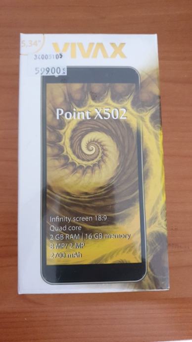 VIVAX Point X502 Nov - zapakiran - jamstvo