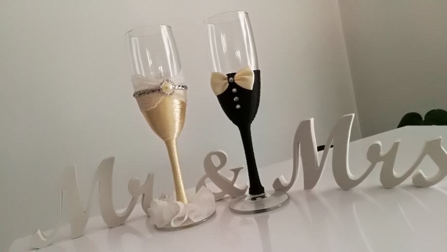 Čaše za šampanjac,vjenčanje