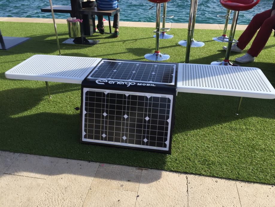 SOLAR BENCH ENERGOMOBIL SMART BENCH for parks,squares etc...