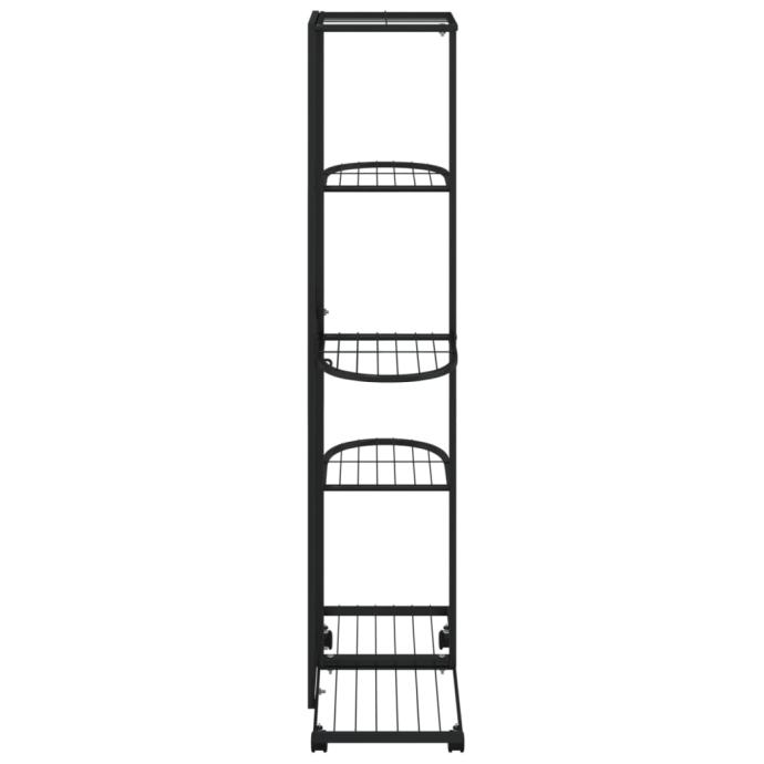 Table Console Longue 180 Cm - 2 étagères, Noir Industriel | Pour Salon, Entrée, Derrière Canapé