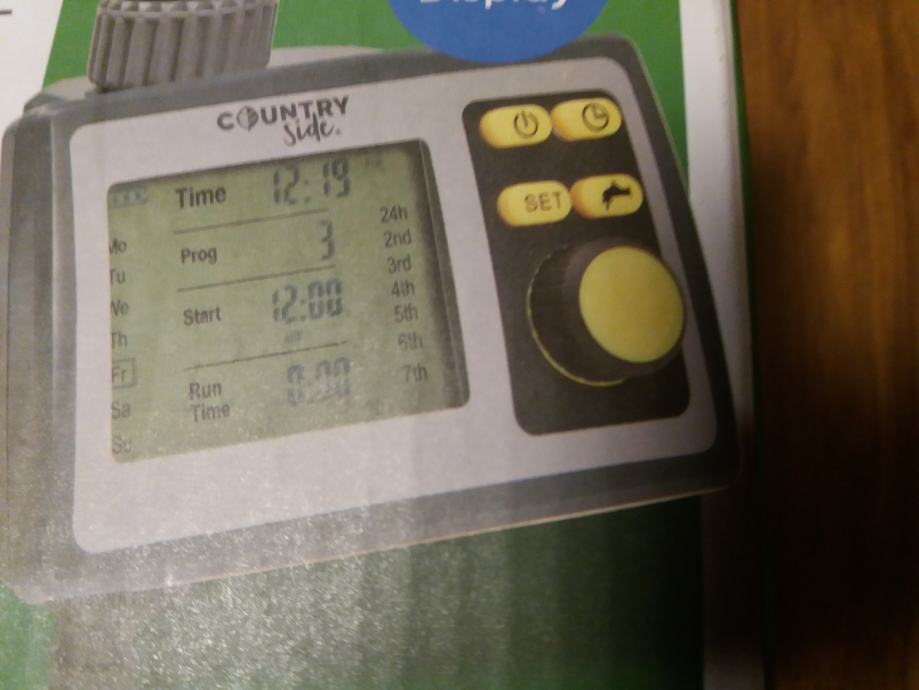 DIGITALNI TIMER TAJMER ZA NAVODNJAVANJE NOVO