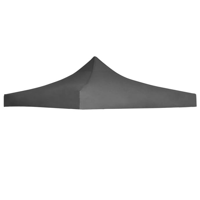 Krov za šator za zabave 3 x 3 m antracit - NOVO