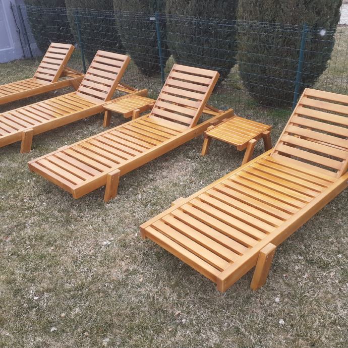 Drvene ležaljke za plažu i bazene NOVO!!!