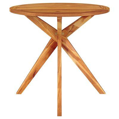 vidaXL Vrtni stol 85 x 85 x 75 cm masivno bagremovo drvo