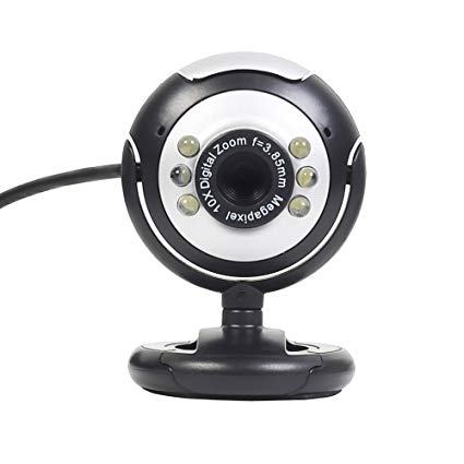 AXE USB 6 LED Night Vision 5.0 Mega Webcam - NOVO!