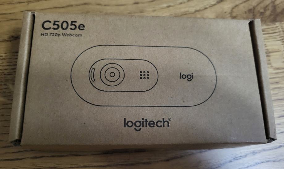 Logitech C505e HD 720p Web kamera, novo
