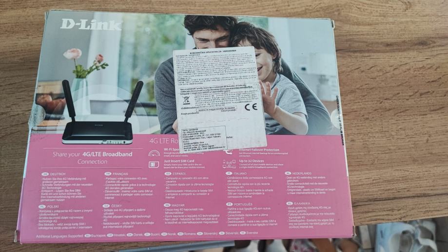 4G LTE RUTER MOBILNI ROUTER D-LINK