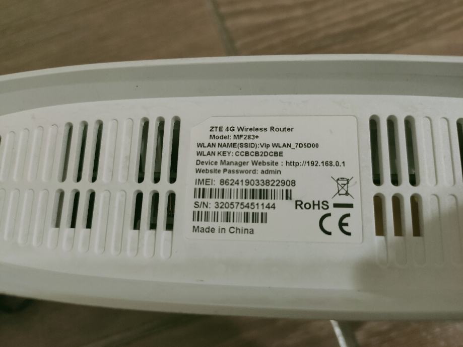 ZTE 4G Router za mobilni