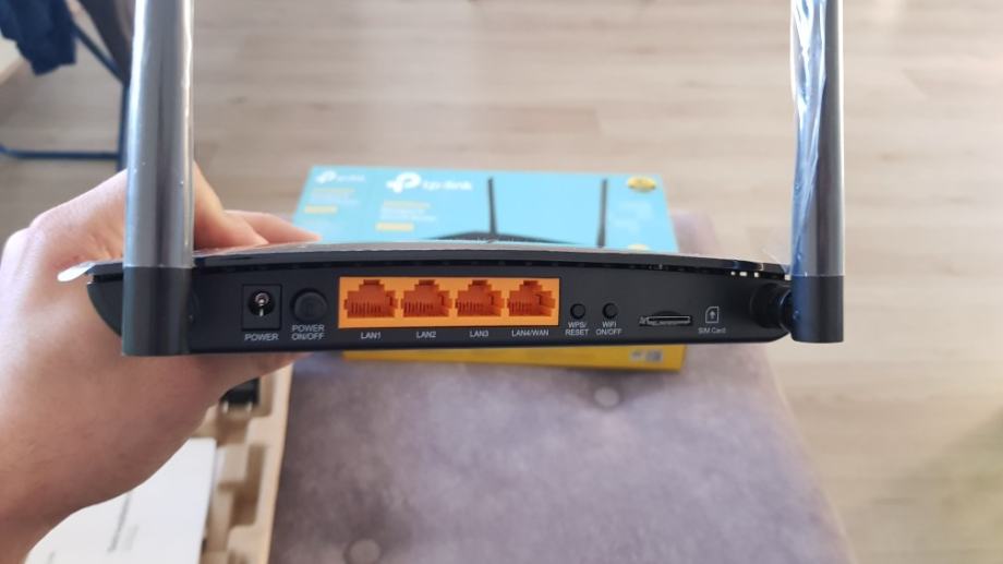 4G router TPlink TLMR6400, za SIM karticu
