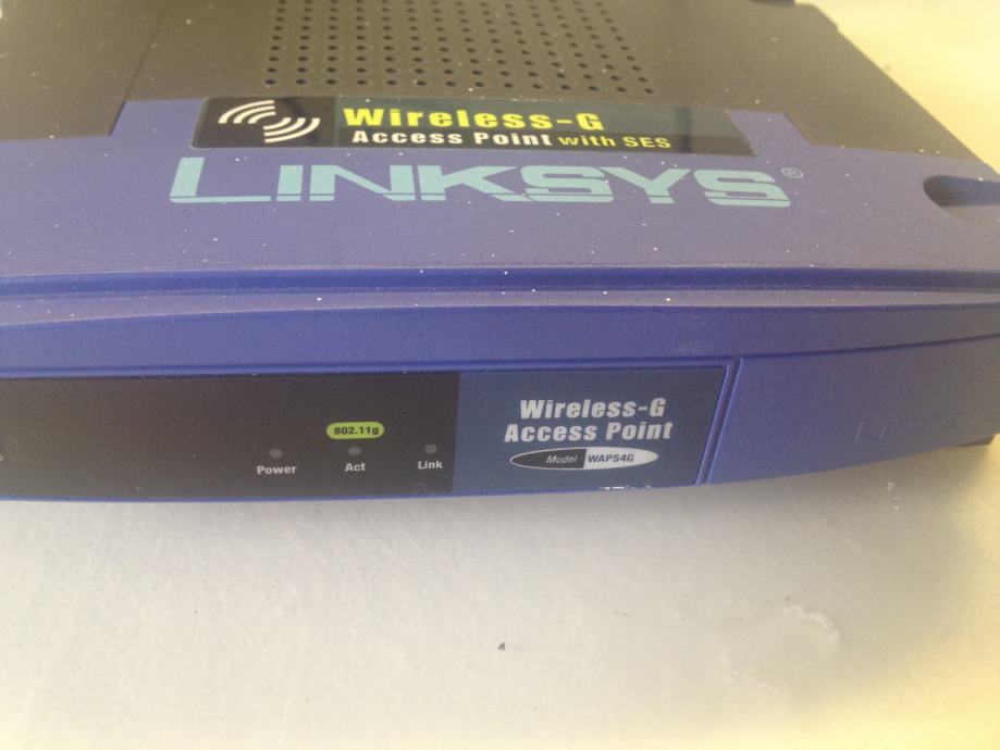 Cisco Linksys WAP54G WirelessG Access Point