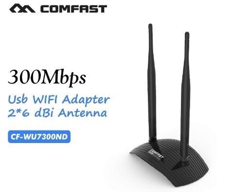 COMFAST CF-7300ND USB Wireless WiFi kartica + 12dBi Antena 300Mbps