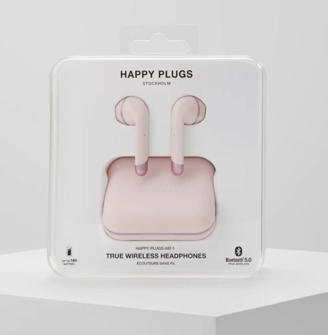 Happy Plugs Bežične roze slušalice - Nove originalne