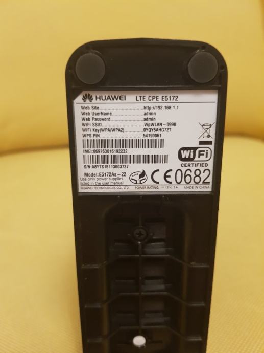 Ruter Huawei LTE CPE E5172