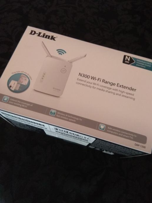 N300 Wi fi Range Extender D Link
