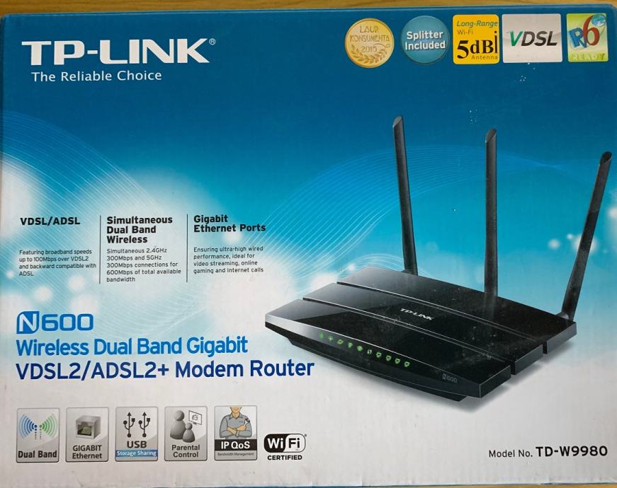 N600 wireless dual band gigabit vdsl2 modem router Clearance
