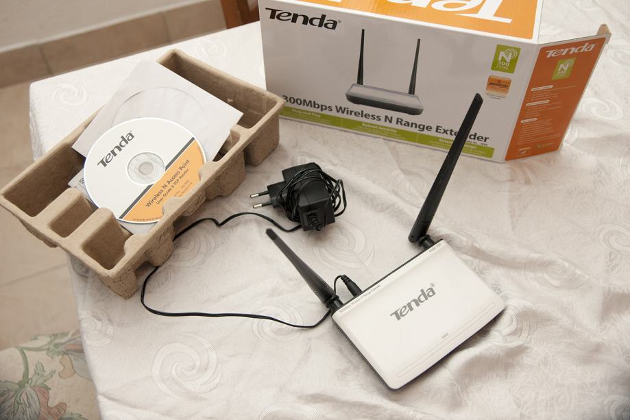 Pojačivač signala, wifi, router, repeater, extender Tenda 300Mbps