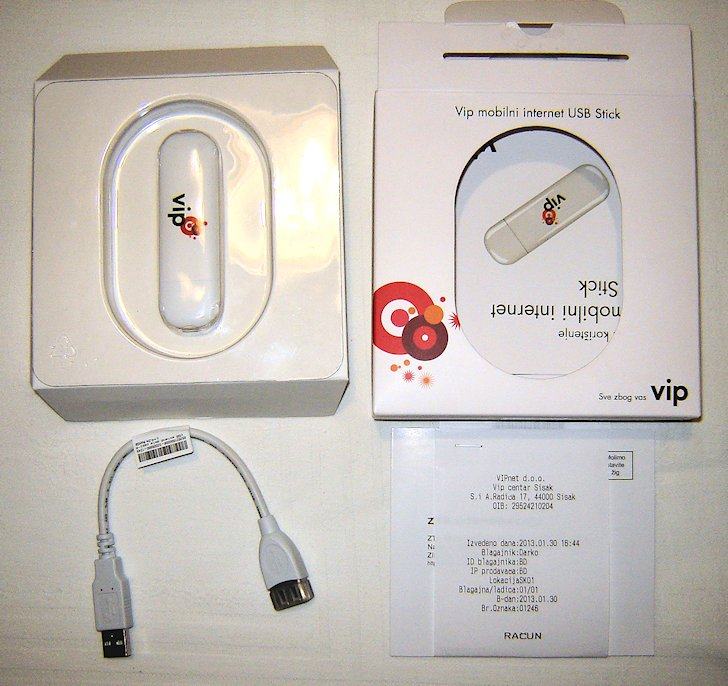Vip Modem VIP mobilni internet USB stick modem ZTE MF 667