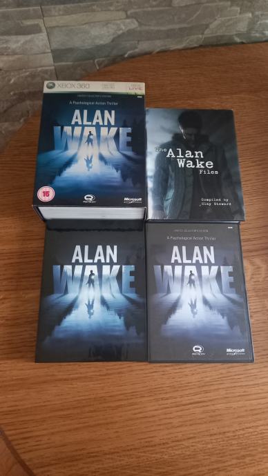 Alan Wake collectors edition & Bioshock 3 premium edition