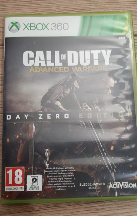 Call Of Duty Advanced Warfare za Xbox 360 u odličnom stanju