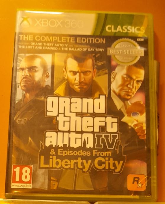 Grand Theft Auto IV - The Complete Edition (Xbox)