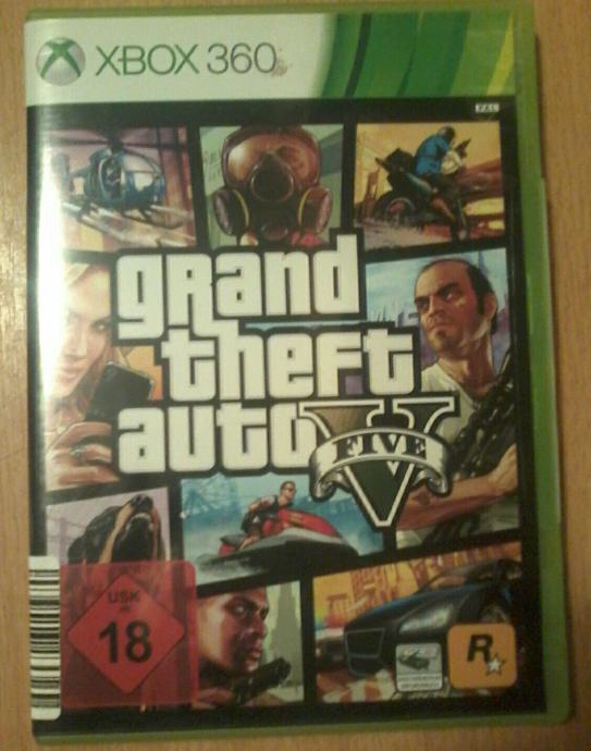 GTA 5 XBOX 360 (Grand Theft Auto V)