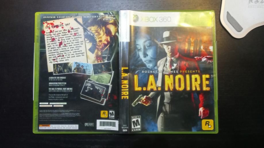 L.A. Noire ( LA NOIRE ) Xbox 360 igra orginal