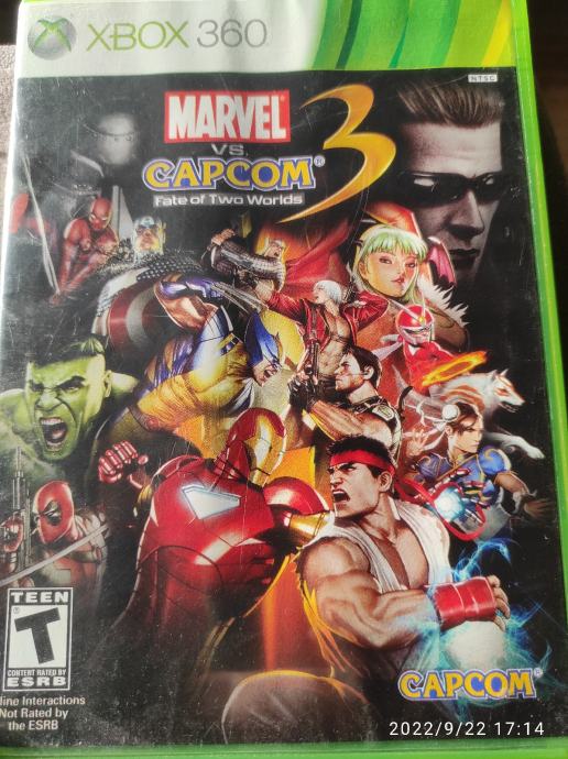 Marvel vs capcom 3 Xbox 360