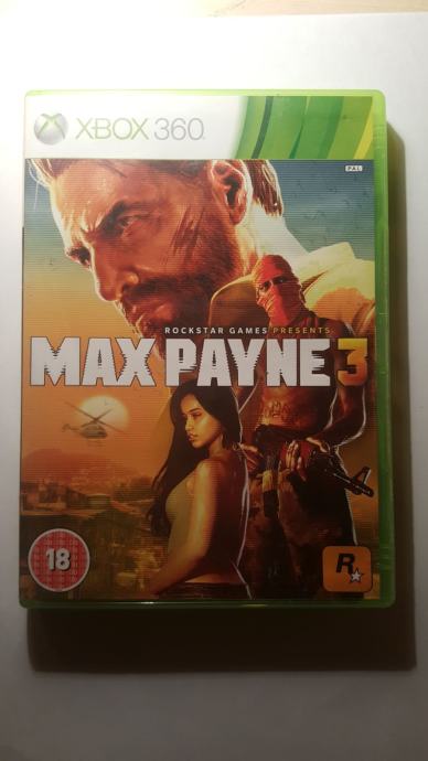 Max Payne 3 Xbox 360 Vrlo povoljno!