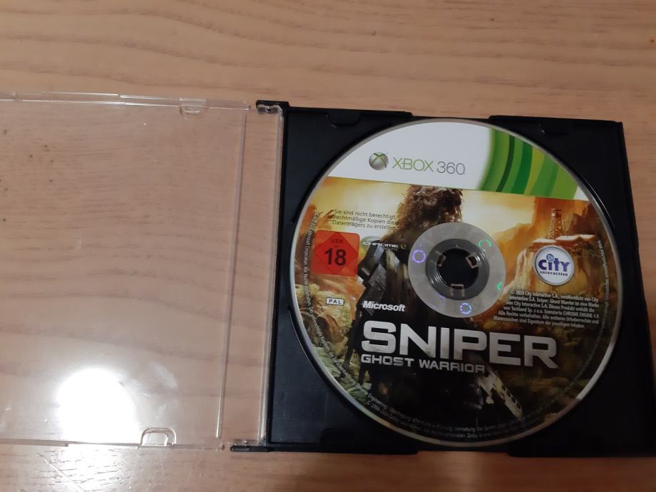 Sniper Ghost Warrior, odlično stanje diska